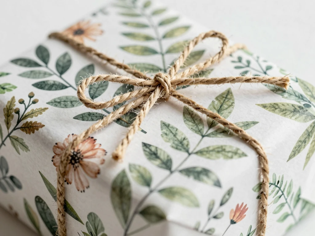 Botanical Wrap natuurlijke cadeauverpakking